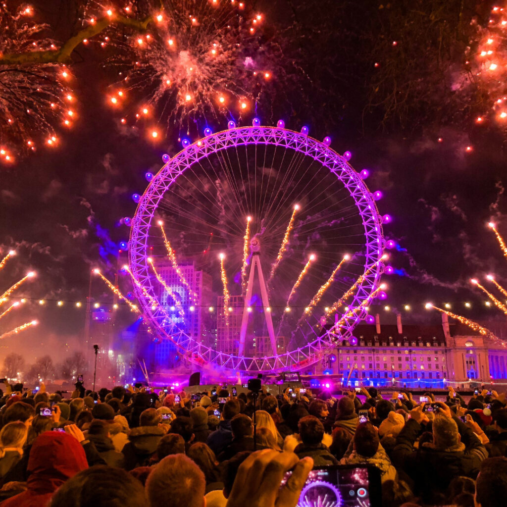 5 great venues to watch London's New Year Fireworks - Evolve Events
