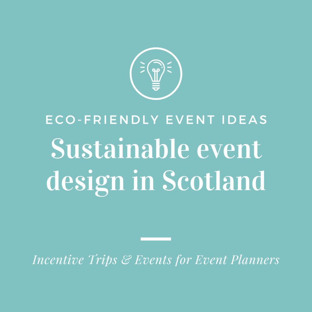 sustainable events in Scotland