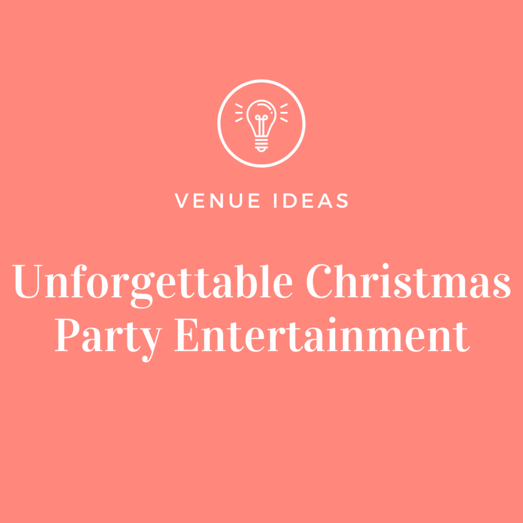 Unforgettable Office Christmas Party Entertainment